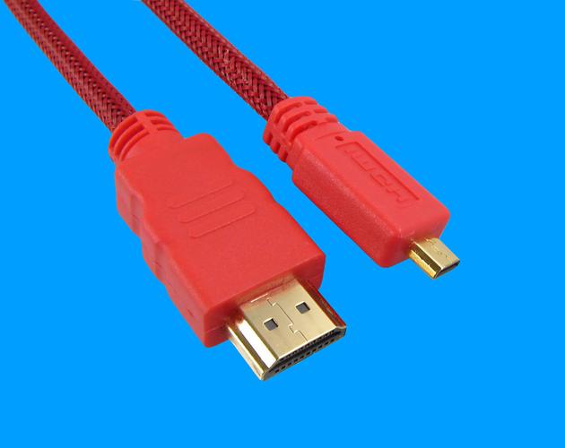 廣東中山供應(yīng)廠家直供 hdmi to micro hdmi線 傳輸速度快 手機(jī)數(shù)據(jù)線